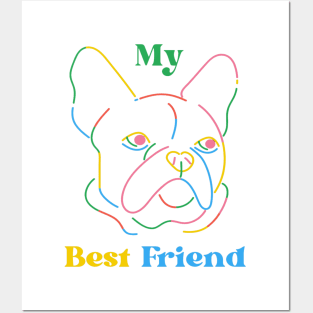 my best friend Posters and Art